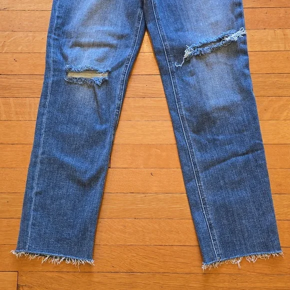 NWT, Kut From The Kloth, Rachael Fab AB Distressed Mom Jean, Medium Wash, 2 - Picture 8 of 14